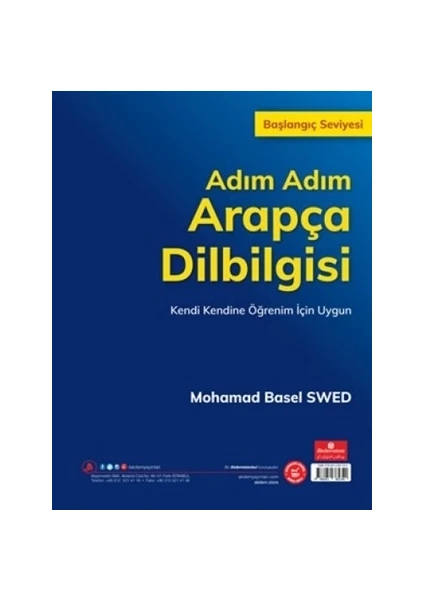 Akdem Yayınları Adım Adım Arapça Dilbilgisi - Başlangıç Seviyesi