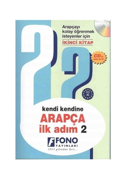 Kendi Kendine Arapça İlk Adım 2 (Cd İle Birlikte)