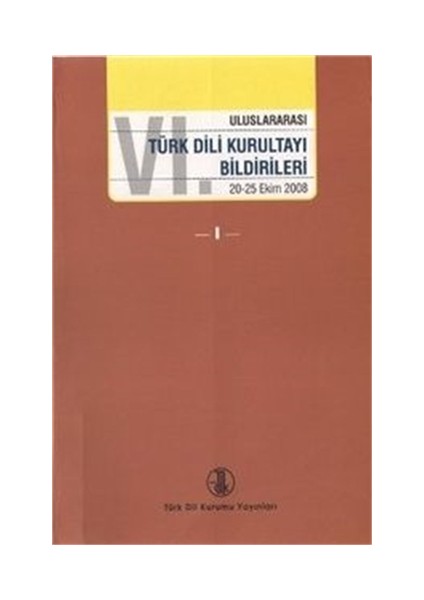 Uluslararası Türk Dili Kurultayı Birdirileri ( 4 Cilt Takım)