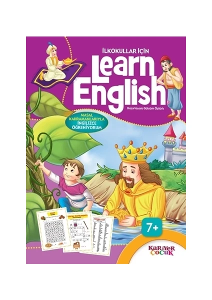 İlkokullar İçin Learn English - Mor