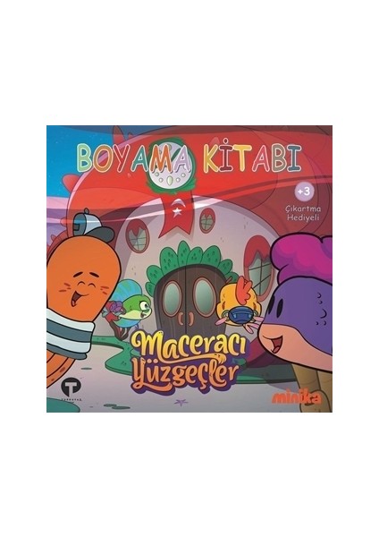 Boyama Kitabı - Maceracı Yüzgeçler 4