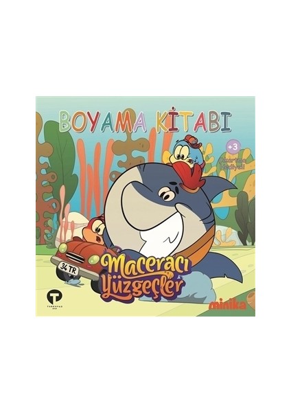 Boyama Kitabı - Maceracı Yüzgeçler 2