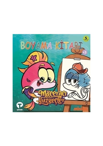 Boyama Kitabı 5 - Maceracı Yüzgeçler Biba'nın Günlüğü
