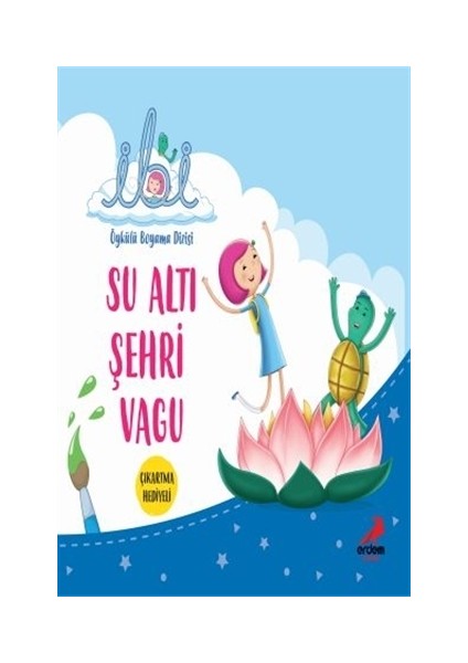 Su Altı Şehri Vagu - İbi Öykülü Boyama Dizisi