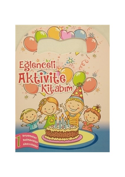 Eğlenceli Aktivite Kitabım 1 - Pembe Kitap