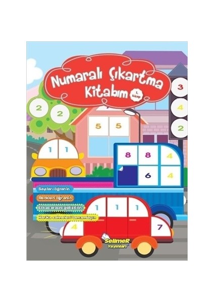 Numaralı Çıkartma Kitabım 1. Kitap