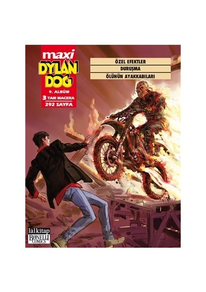 Dylan Dog Maxi Albüm 9 - Özel Efektler / Duruşma / Ölünün Ayakkabıları