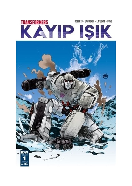 Transformers Kayıp Işık Bölüm 1 Kapak B