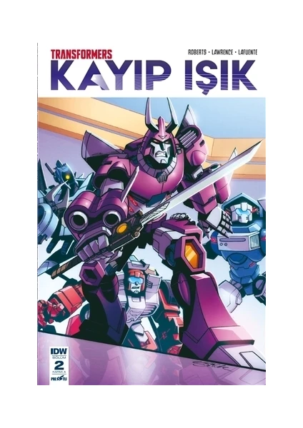 Transformers Kayıp Işık Bölüm 2 Kapak A