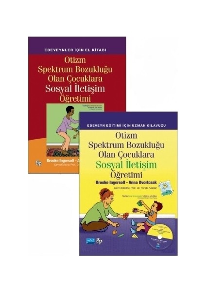 Otizm Spektrum Bozukluğu Olan Çocuklara Sosyal İletişim Öğretimi (2 Kitap Takım CD'li)
