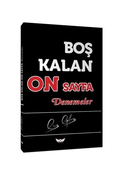 Boş Kalan On Sayfa - Denemeler