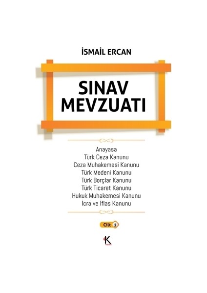 Sınav Mevzuatı Cilt 1