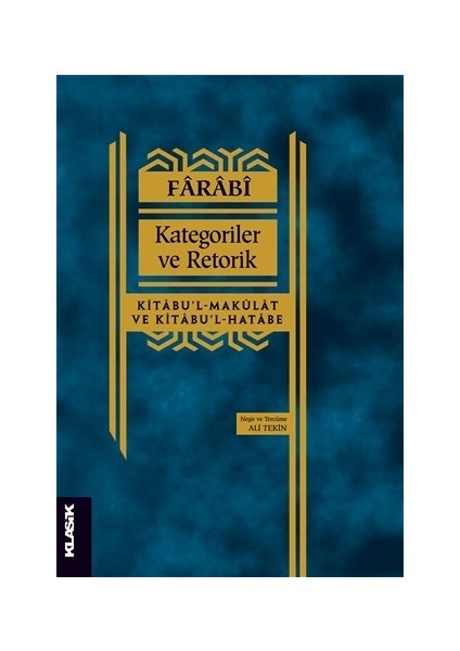 Kategoriler ve Retorik - Farabi