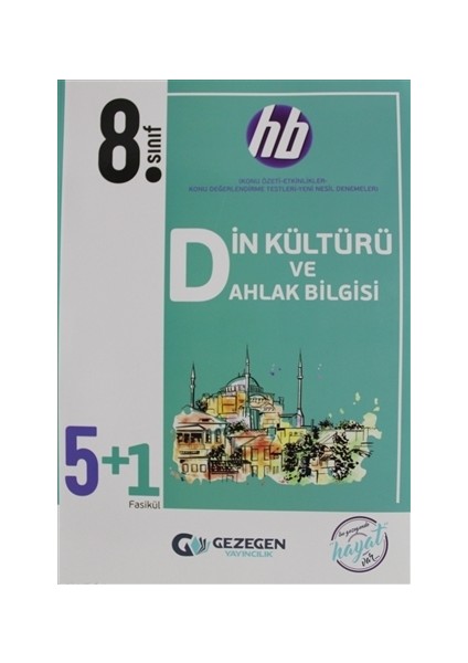 8.Sınıf Din Kültürü ve Ahlak Bilgisi 5+1 Fasikül