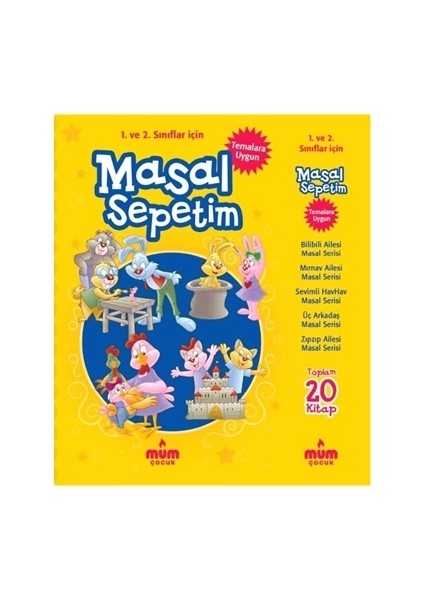 Masal Sepetim (20 Kitap Takım)