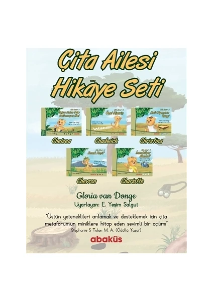 Çita Ailesi Hikaye Seti (5 Kitap Takım)