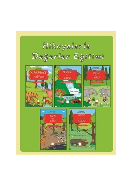 Hikayelerle Değerler Eğitimi Seti (5 Kitap Takım)