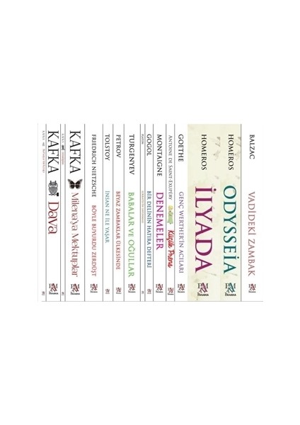 Dava - 2. Dönüşüm - Milena’ya Mektuplar - Babaya Mektup - 16 Kitap Takım