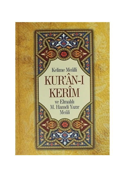 Kelime Mealli Kuran-ı Kerim