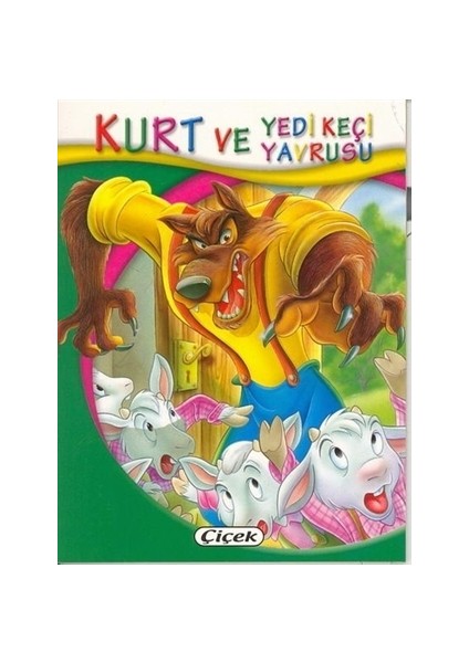 Kurt ve Yedi Keçi Yavrusu - Minik Kitaplar Dizisi