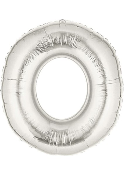 Kikajoy 0 Gümüş Balon 40 Cm