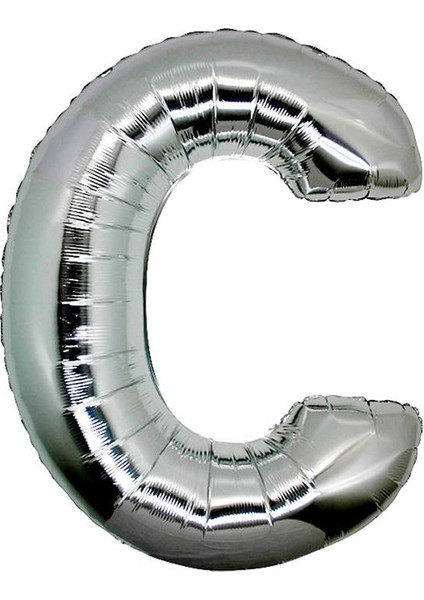 C Gümüş Balon 100 cm