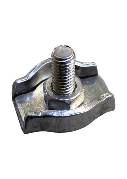 Paslanmaz Tekli Saç Klemens 3 mm 10 Adet