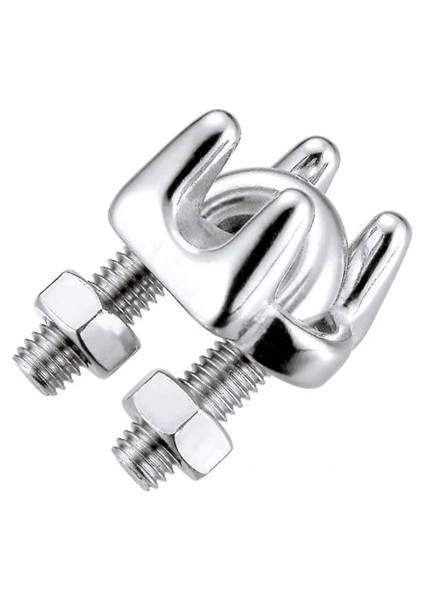 Paslanmaz Klemens 3 mm 10 Adet