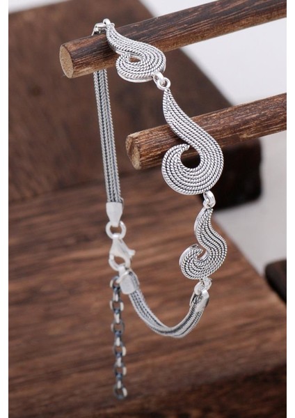 Tasarım Gümüş Bileklik 3126