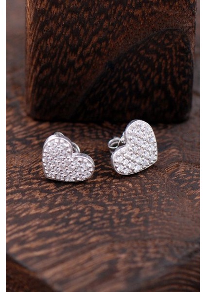 Kalpli Gümüş Küpe 2297