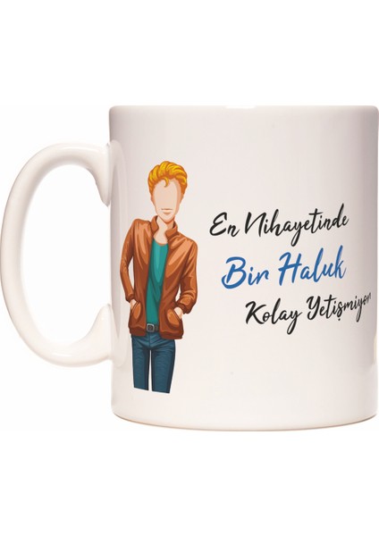 Nihayetinde Bir x Kolay Yetişmiyor Kişiye Isme Özel Kupa Bardak