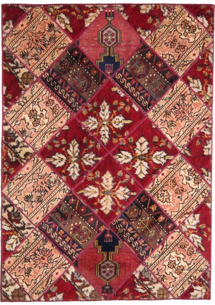 Koçaklar Yahyalı Patchwork El Dokuma Yün Halı 92X125