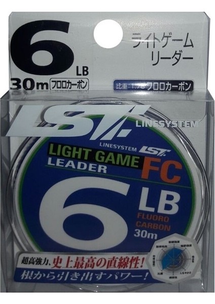 Light Game Leader FC 30mt 6Lb. 0,20mm. 2,75kg.