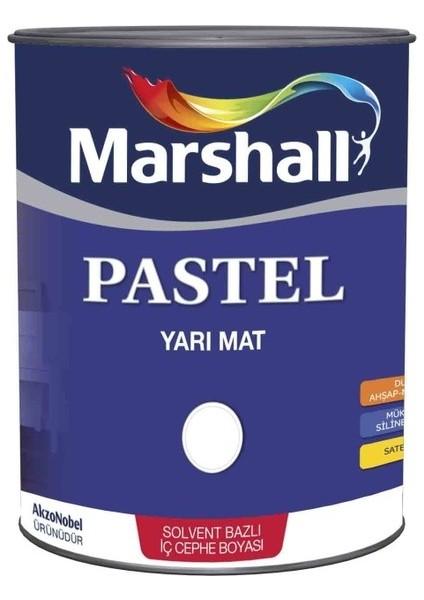 Pastel Yarı Mat Kumbeji 2,5 Lt