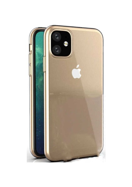 Apple iPhone 11 İnce Şeffaf Kılıf Şeffaf