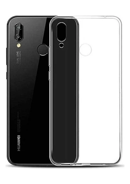 Huawei Y6 Pro 2019 İnce Şeffaf Kılıf Şeffaf