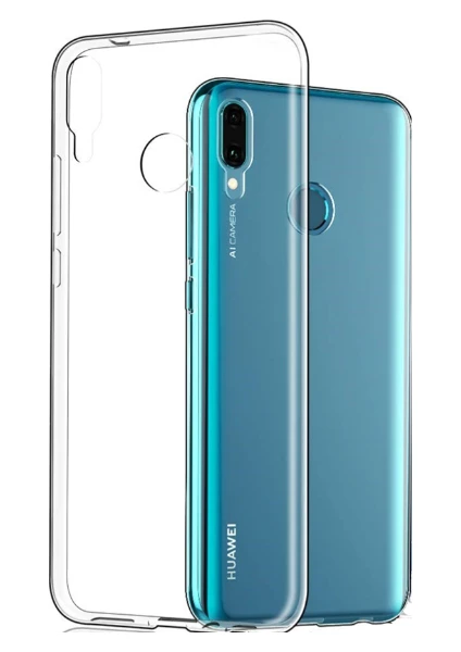 Huawei Y9 Prime 2019 İnce Şeffaf Kılıf Şeffaf