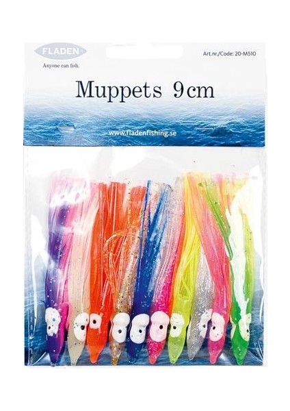 9Cm 10 Adet Ahtapot Silikon Yem