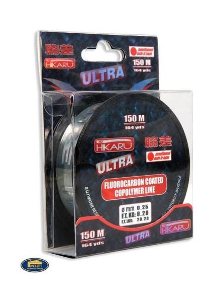 Hikaru 150M Ultra Fluora Carbon Misina