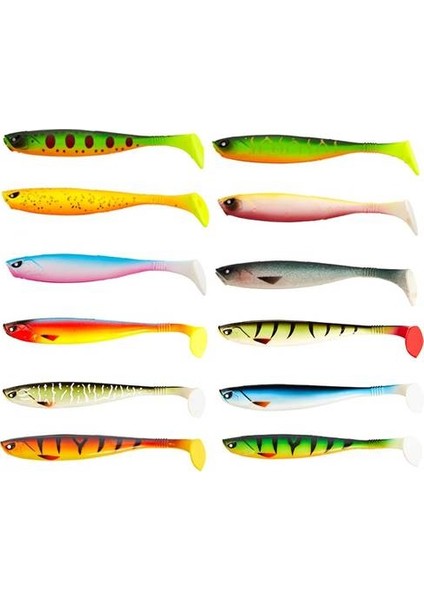 Basara 3D Soft Swim 12,7Cm 4 Adet Silikon Yem