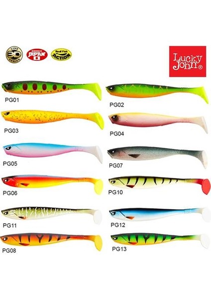 Basara 3D Soft Swim 12,7Cm 4 Adet Silikon Yem