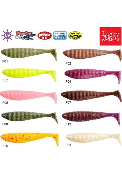Joco Shaker 8,89Cm 4 Adet Silikon Yem