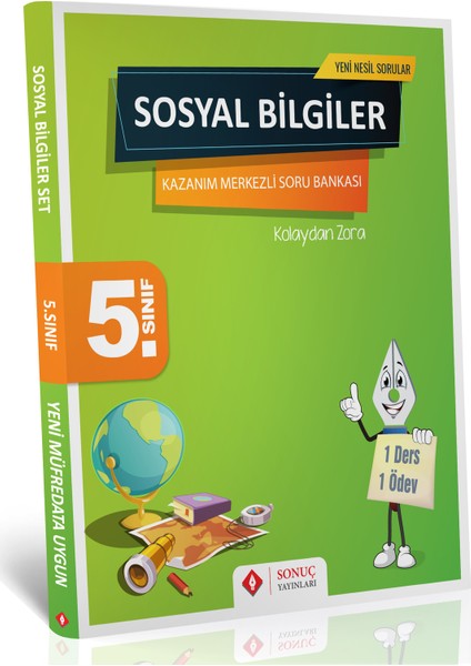 Sonuç Yayınları  5.Sınıf Sosyal Bilimler Set