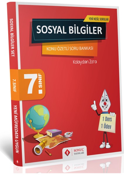 Sonuç Yayınları  7.Sınıf Sosyal Bilimler Set