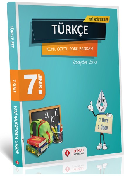 Sonuç Yayınları  7.Sınıf Türkçe Set