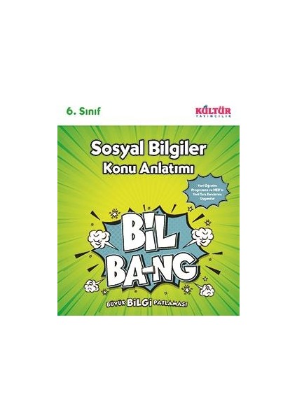 Kültür Yayıncılık 6.Sınıf Sosyal Bilgiler Bil Ba-Ng Konu Anlatımı