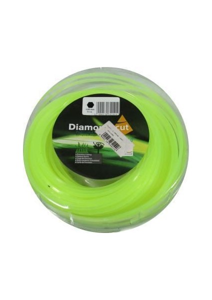 Misina 3,3 mm 42 m 6 Köşe Sarı Misina