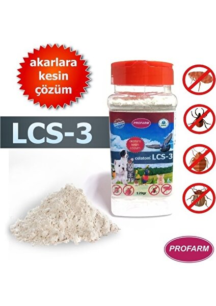 Lcs 3 Dış Parazit Toz 120 gr