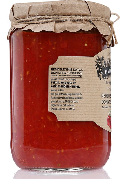 Rendelenmiş Datça Domates Konservesi - 600 gr fiyatları