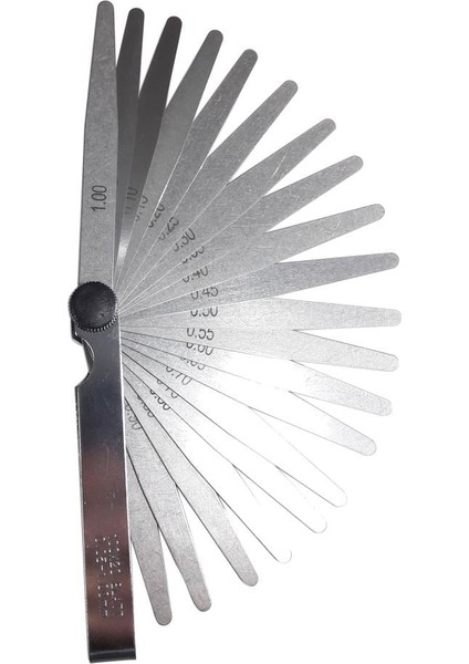 Sentil - Filler Çakısı 0.05-1.0mm 20 Yaprak 100MM Boy